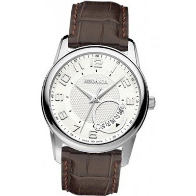 Rodania Swiss RS25038.21 Silver and Brown Celso