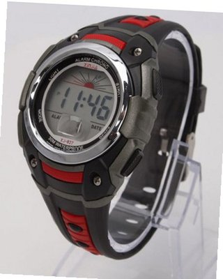 RoKo Elegant  Silicone Digital Display LED Electronic Sport Wrist Black