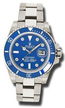 NEVER WORN ROLEX SUBMARINER MENS WATCH 116619LB