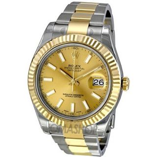Rolex Datejust II Champagne Dial 18k Two-tone Gold 116333CSO