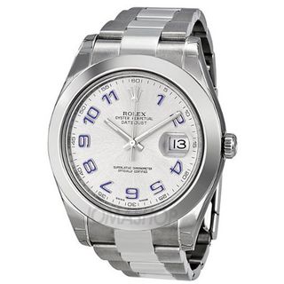 Rolex Datejust II Rhodium Dial Stainless Steel Automatic 116300RBLAO