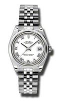 Rolex Datejust White Dial Automatic Stainless steel Ladies 178240WRJ