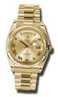 Rolex Day-Date Automatic Champagne Roman Dial President #118238CRP