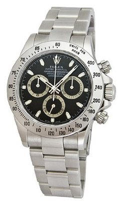 Rolex Daytona Black Index Dial Oyster Bracelet 116520BKSO