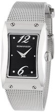 Romanson RM0359LL1WA32W Modern Swiss Quartz Stainless Steel Band
