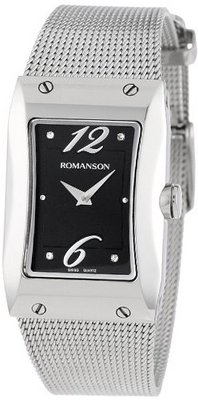 Romanson RM0359LL1WA32W Modern Swiss Quartz Stainless Steel Band