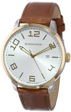 Romanson TL8250BM1CAS1G Modern Swiss Quartz Date Function