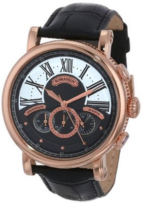 Romanson TL9220BM1RA36R Sports Precision Quartz Chronograph 24 Hour Function