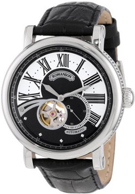 Romanson TL9220RM1GA31G Classic Open Heart Exhibition Case Back Automatic