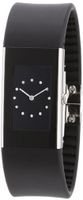 Rosendahl Ii Analog, Black Case With Sides Of Mirror Polished Stainless Steel