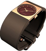 Rosendahl Iv Analog Ip Rose Gold Case With Brown And Rose Gold Dial
