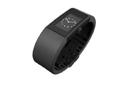 Rosendahl Ladies II 43187 with Black Coated Stainless Steel Case and Black Polyurathane Strap