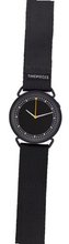 Rosendahl MUW Unisex Quartz with Black Dial Analogue Display and Black Nylon Strap 43572