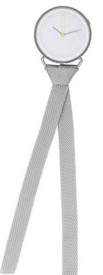 Rosendahl MUW Unisex Quartz with White Dial Analogue Display and Grey Nylon Strap 43573