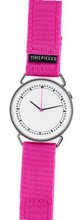 Rosendahl MUW Unisex Quartz with White Dial Analogue Display and Pink Nylon Strap 43570