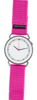 Rosendahl MUW Unisex Quartz with White Dial Analogue Display and Pink Nylon Strap 43570