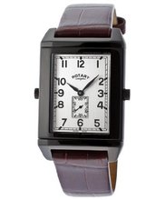 Revelation Black Dial Brown Genuine Leather