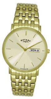 Rotary GB02624-03-DD Champagne Gold Plated