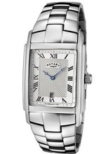 Rotary GB42829/01 Silver Textured Dial Stainless Steel