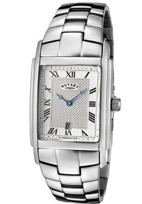 Rotary GB42829/01 Silver Textured Dial Stainless Steel