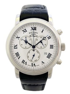 Rotary GS90021/21 Les Originales Classic Chronograph Strap Swiss-Made