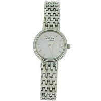 Rotary Ladies- Mother Of Pearl Dial Stainless Steel Strap LB00490-07