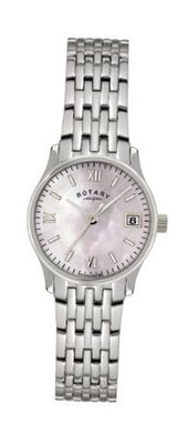 Rotary LB00792-07 Ladies Pearl Silver