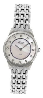Rotary LB08000-02 Ladies Ultra Slim Stone Set