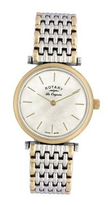Rotary LB90001-41 Ladies Les Originales Two Tone Bracelet