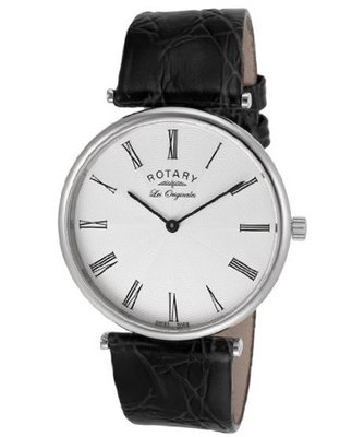Rotary ROTARY-GS90000-21 Les Originales Black/Silver Genuine Leather