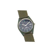 Olive Drab GI Vietnam Era Type Military Wind-Up Wrist