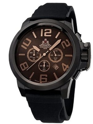 Rothenschild Chronograph RS-1108-IB-T Chronograph for Him Coloured Crystal