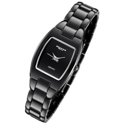 Cirros Luxury Ladies Black Ceramic Model 2296LB