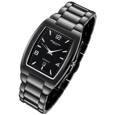 Cirros Luxury Unisex Black Ceramic with Date Model 2296GB-MD