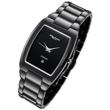 Cirros Luxury Unisex Black Ceramic with Date. Model 2296GB
