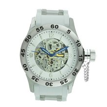 Rougois Automatic Skeleton Naval Diver White Band