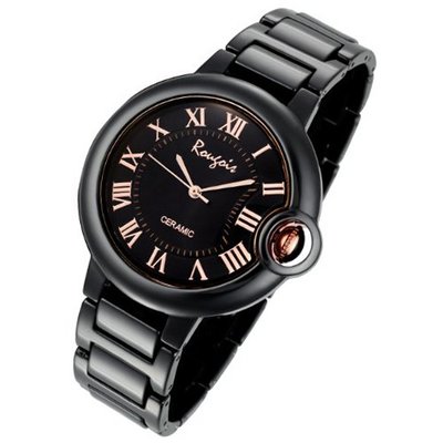 Rougois Ceramic Black Cloud Bulbous Large Size RC2434M