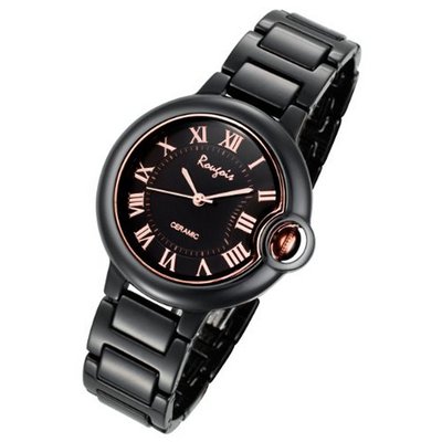 Rougois Ceramic Black Cloud Bulbous Medium Size