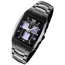 Rougois High-Tech Black Ceramic with Chronograph