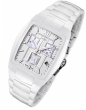 Rougois High-Tech White Ceramic with Chronograph