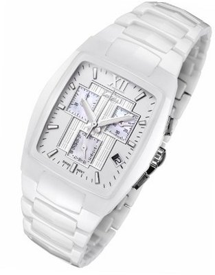 Rougois High-Tech White Ceramic with Chronograph