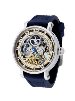 Rougois Skeleton Automatic, Dual Time Zone RASBB