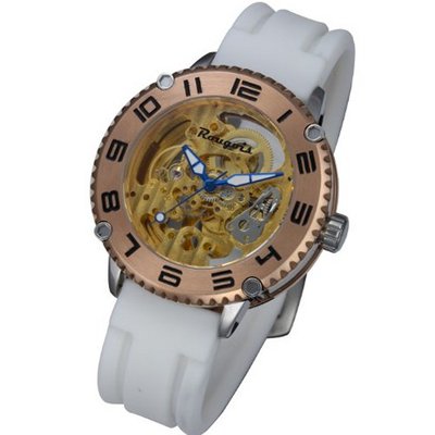 Rougois Skeleton Automatic Mechanical - White