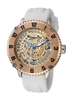 Rougois Skeleton Open Date Automatic Mechanical
