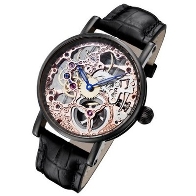 Rougois Tattoo Rose Gold Mechanical Skeleton RS10004