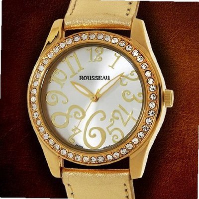 Rousseau Calame es with Swarovski Crystal Accents
