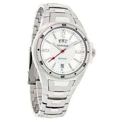 Roven Dino Explorer Silver Day/Date Dial Swiss Quartz 6017MSS25