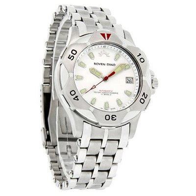 Roven Dino Matrix Wht Auto Quartz 8012MSS65