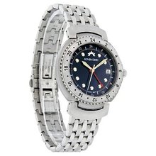 Roven Dino Traveler Dual Time Midnight Blue Dial Quartz 6011MSS71