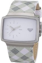 Roxy Ladies Analogue W211BLAWHT With Leather Strap
